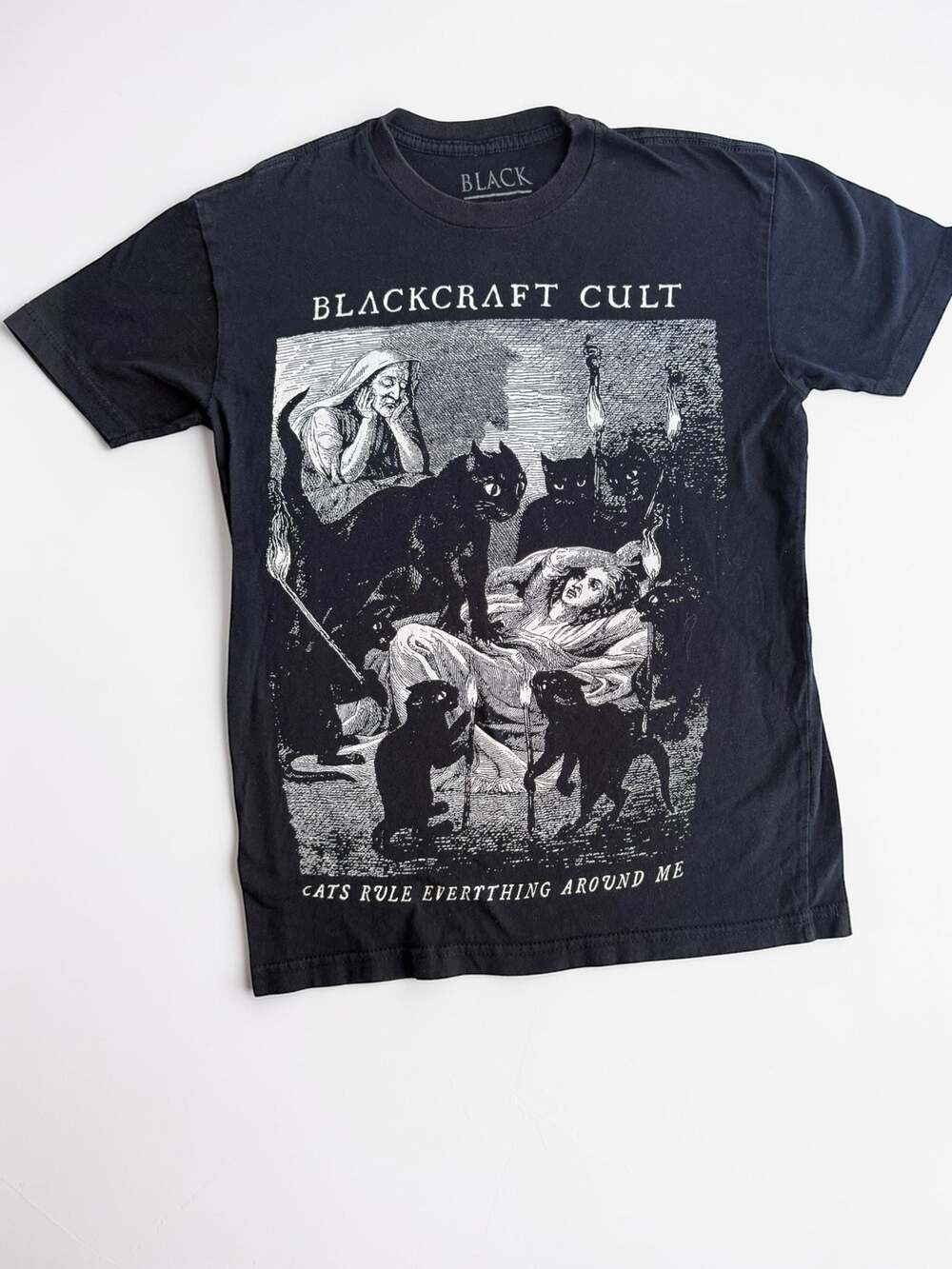 Blackcraft Cult Cats Rule Everything Around Me Graphic T-Shirt